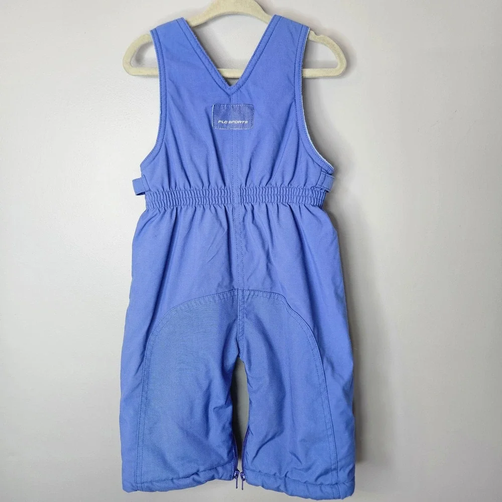 The Childrens Place Blue Snow Bibs‎ Infant 6-9 Months PLC Sports All Weather Zip